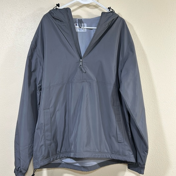 Champion Other - Plain Fleece Lined 1/2 Zip Jacket Drawstring Closure Men’s Large NWT
